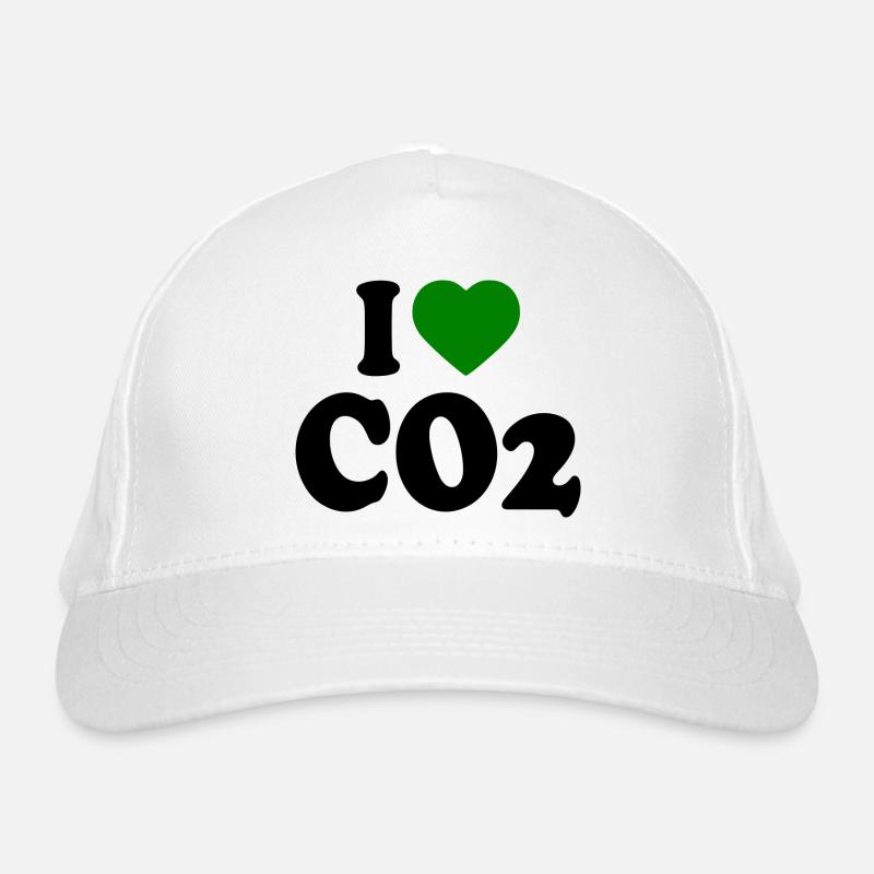 I love co2 Bio-Baseballkappe