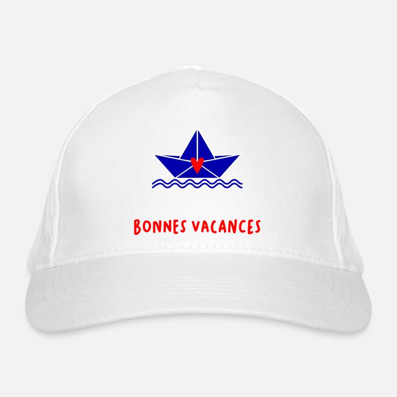 BONNES VACANCES Casquette classique bio