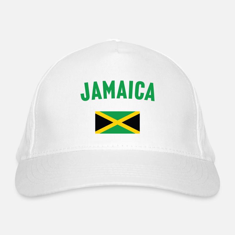 Jamaica Flag Organic Baseball Cap