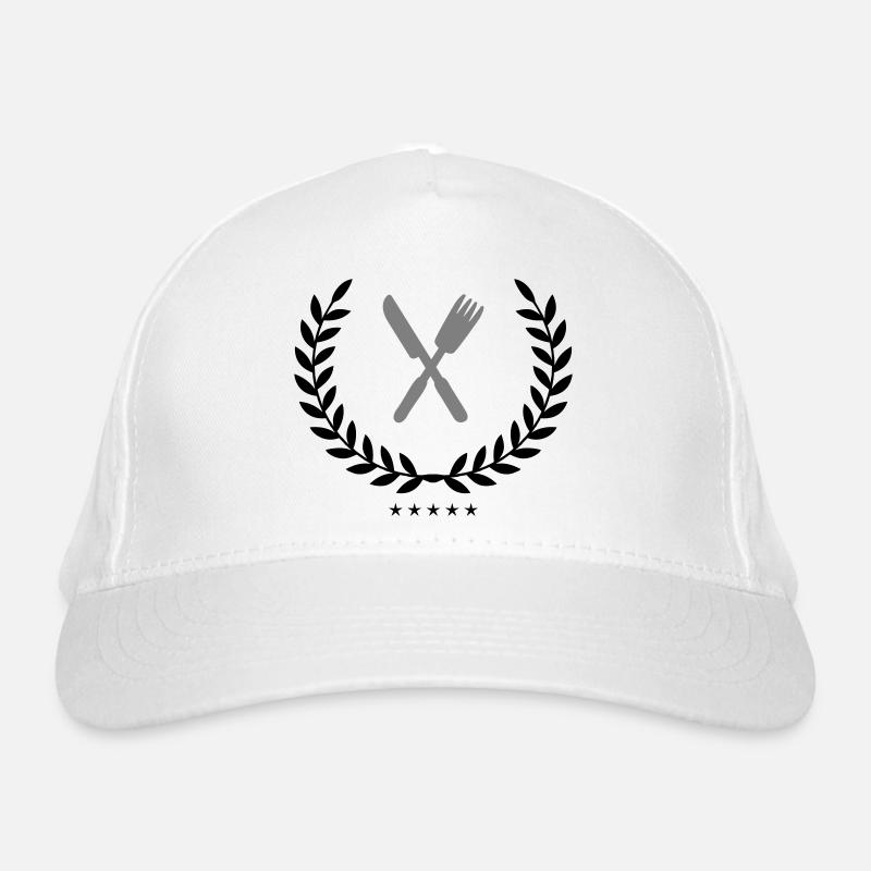 besteck wappen Bio-Baseballkappe