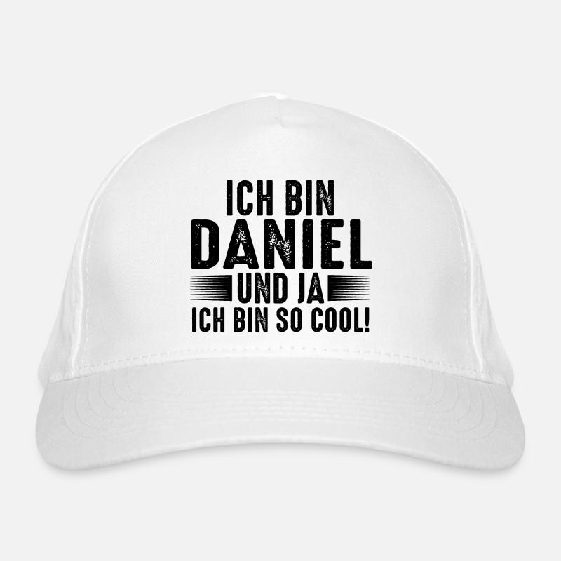First name Daniel Organic Baseball Cap