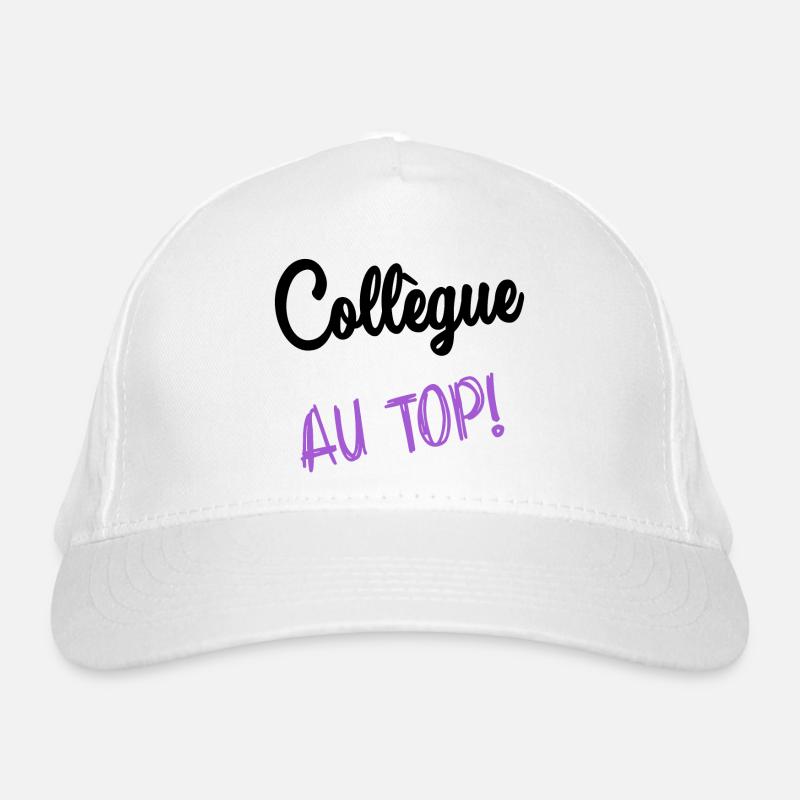 RETRAITE. RETRAITE. RETRAITEE. BONNE RETRAITE - Casquette classique bio - blanc