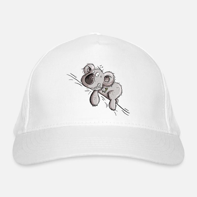 Drolliger Koala Bär Bio-Baseballkappe