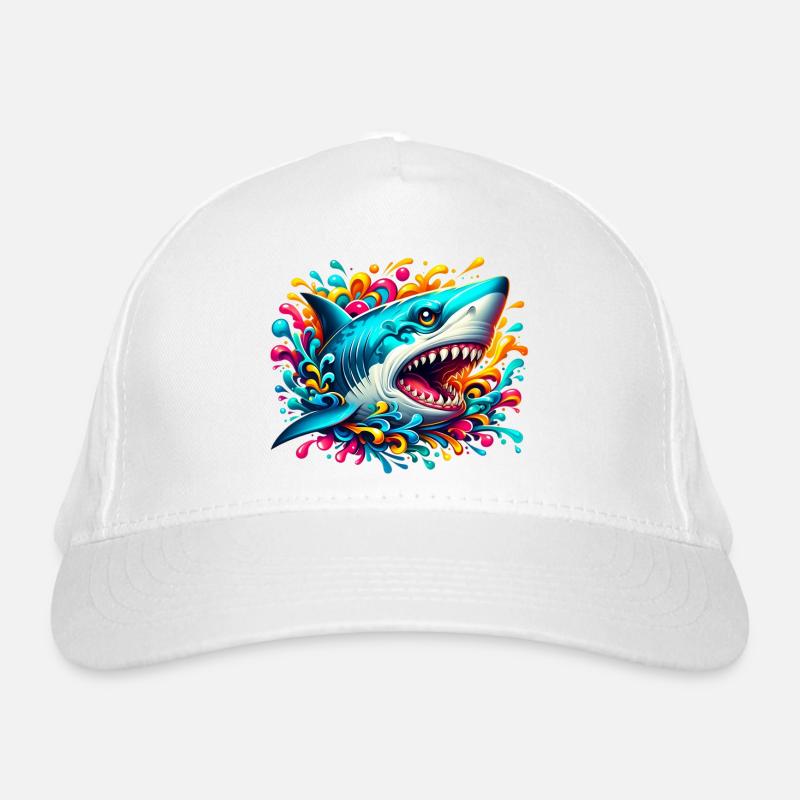 Shark Organic Baseball Cap