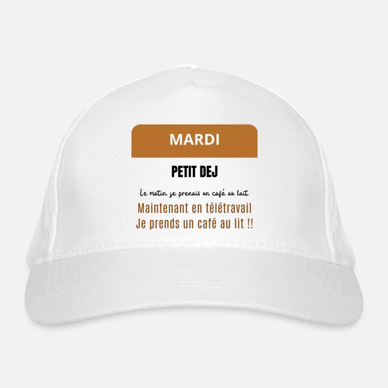 Mardi petit dej - Un café Casquette classique bio