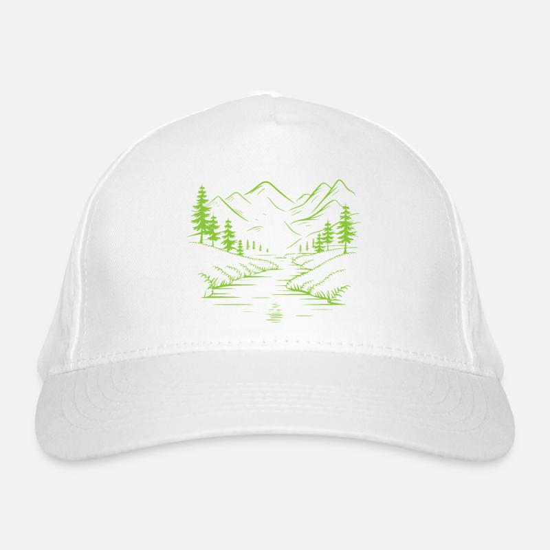 Gebirge Bio-Baseballkappe