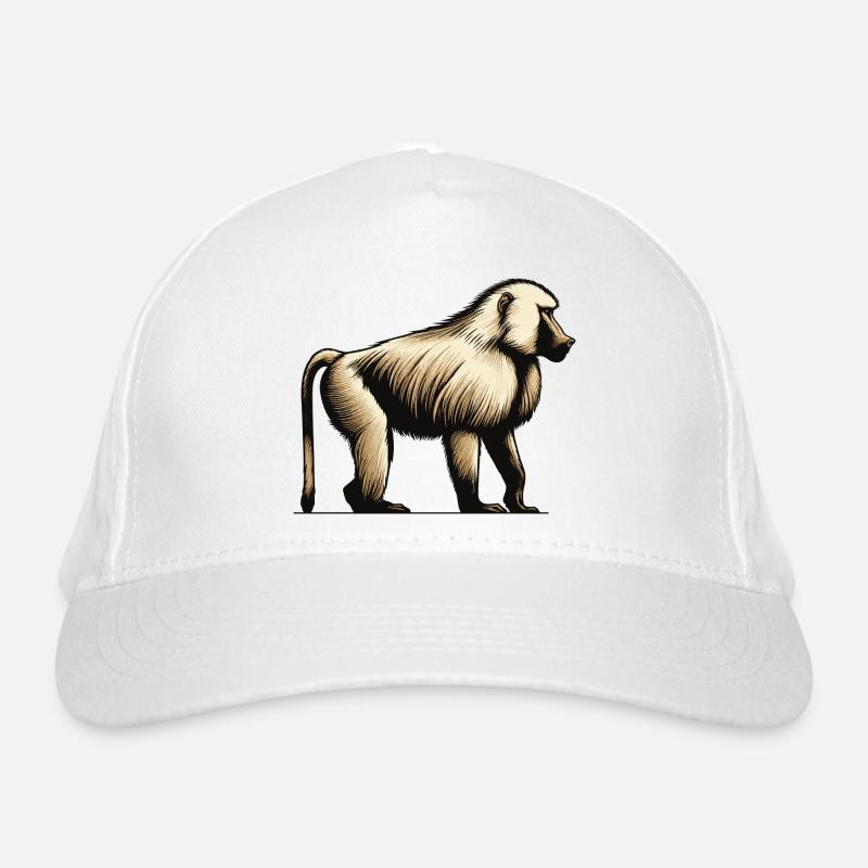 Baboon Organic Baseball Cap