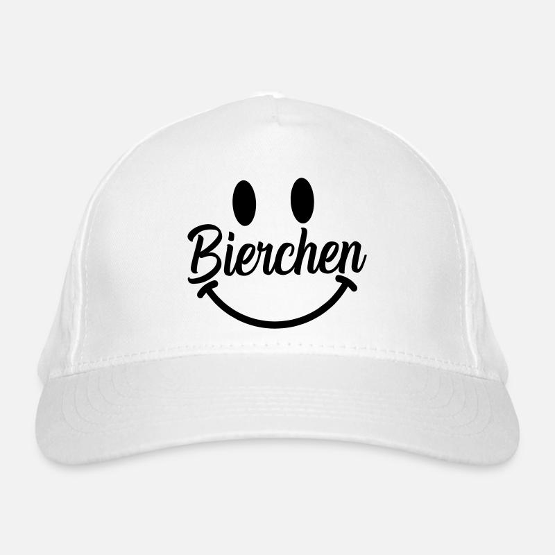 Smile Bierchen Bio-Baseballkappe