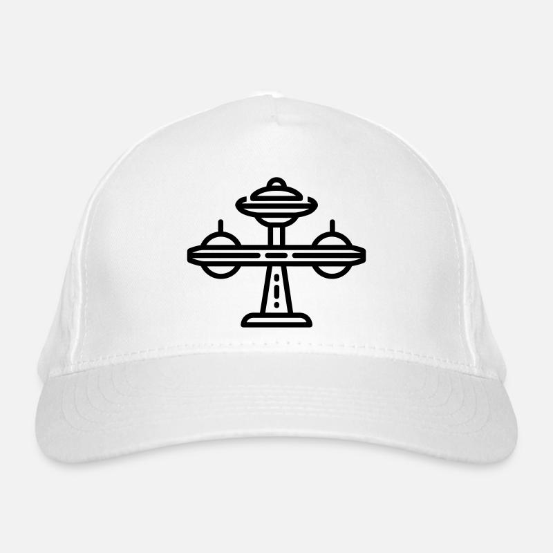 space station Organic Baseball Cap