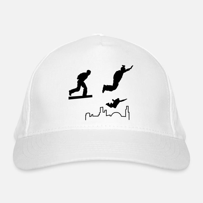 Base jumping Organic Baseball Cap