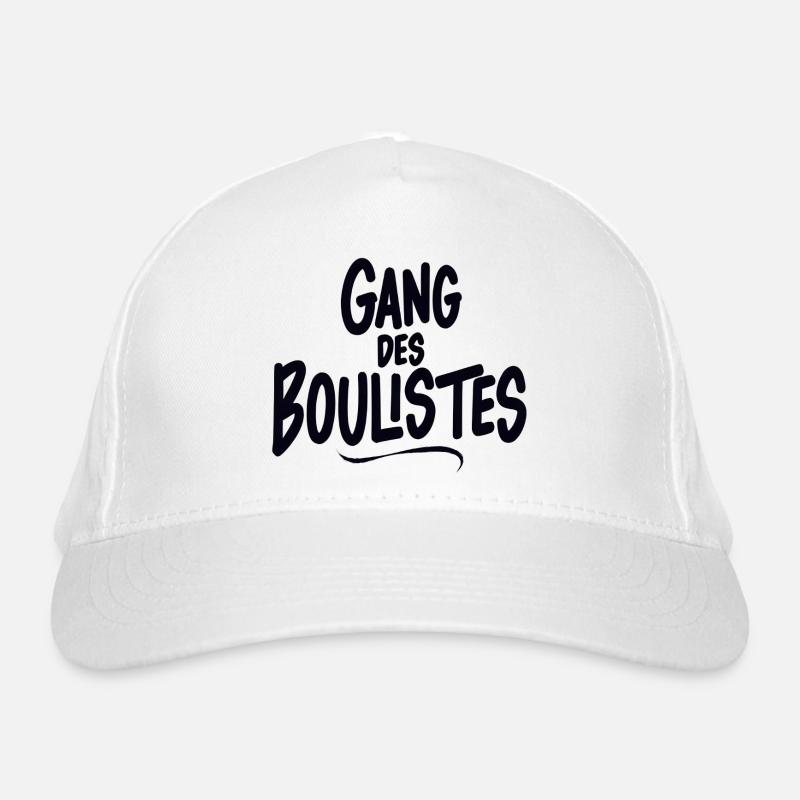 Pétanque, Pétanque-Fan, Bowler Bio-Baseballkappe