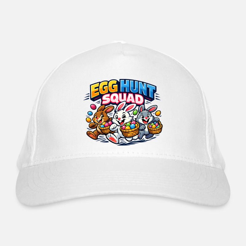 Ostern Egg Hunt Squad Osterhase Bio-Baseballkappe