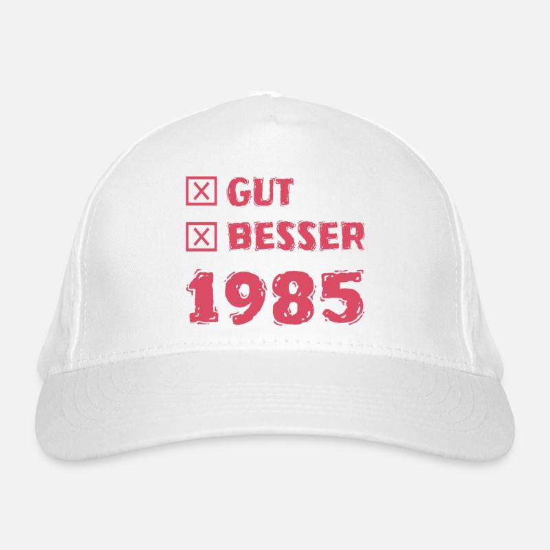 Besser 1985 Bio-Baseballkappe