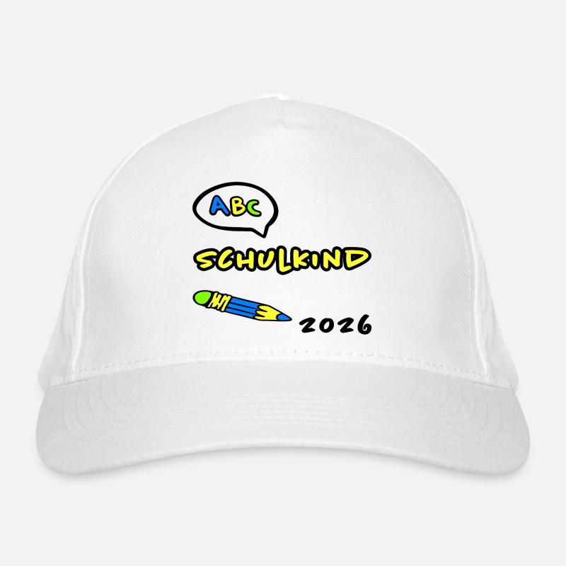 ABC Schulkind 2026 Einschulung Bio-Baseballkappe