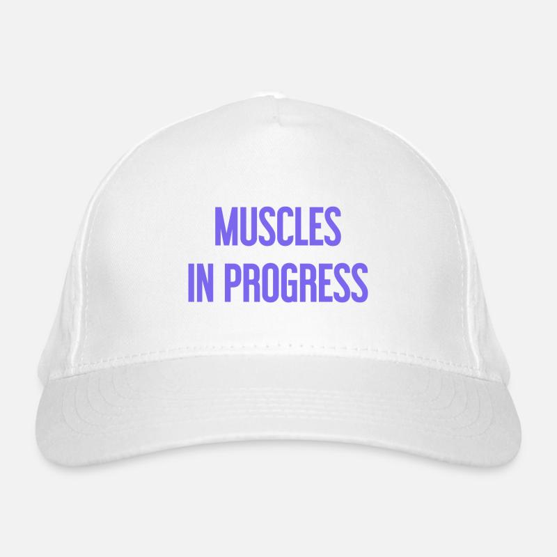 Muscles en progression Casquette classique bio