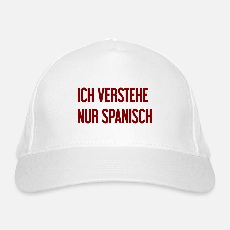 Ich verstehe nur Spanisch Bio-Baseballkappe