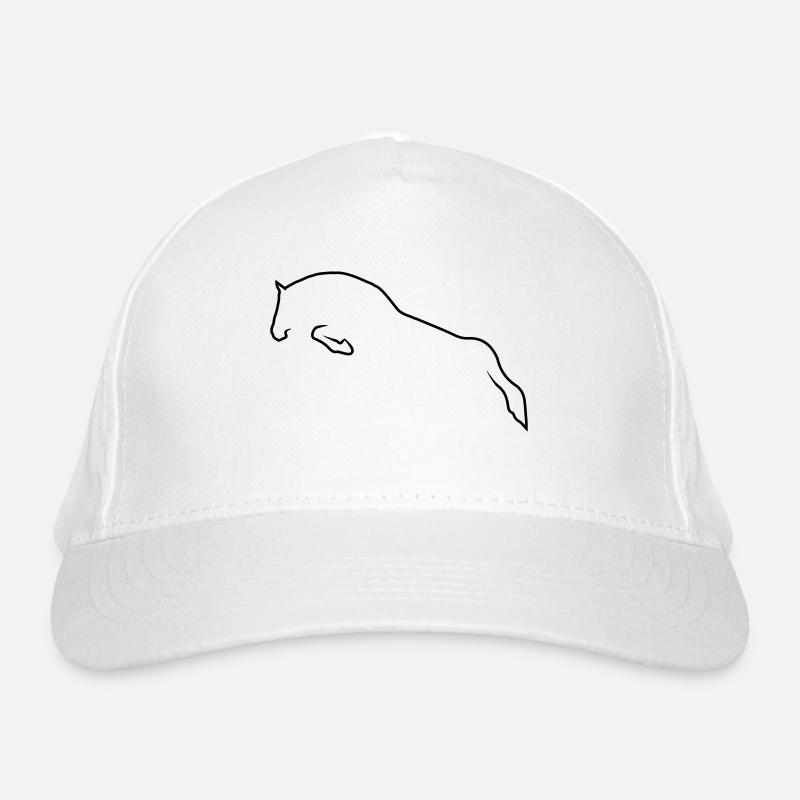 Springpferd Bio-Baseballkappe