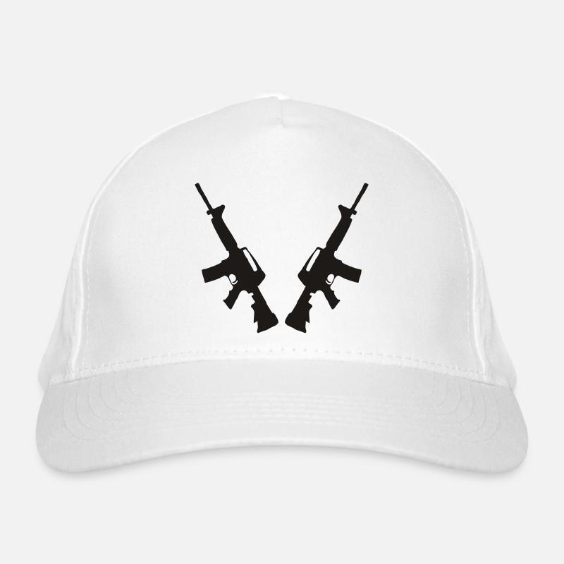 m16 2mal andere position Bio-Baseballkappe
