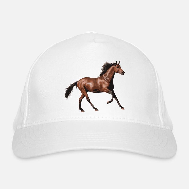 horse Organic Baseball Cap