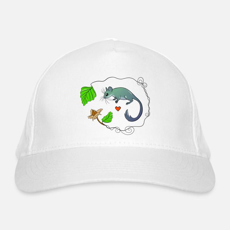 Siebenschläfer Bio-Baseballkappe