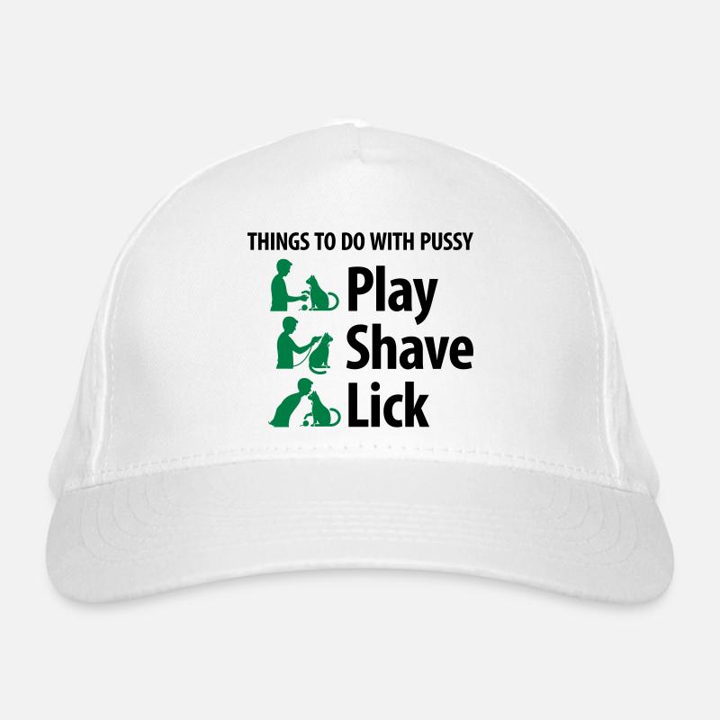 Les choses que vous pouvez faire avec une chatte. Casquette classique bio