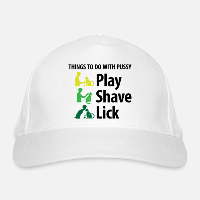 Les choses que vous pouvez faire avec une chatte. Casquette classique bio