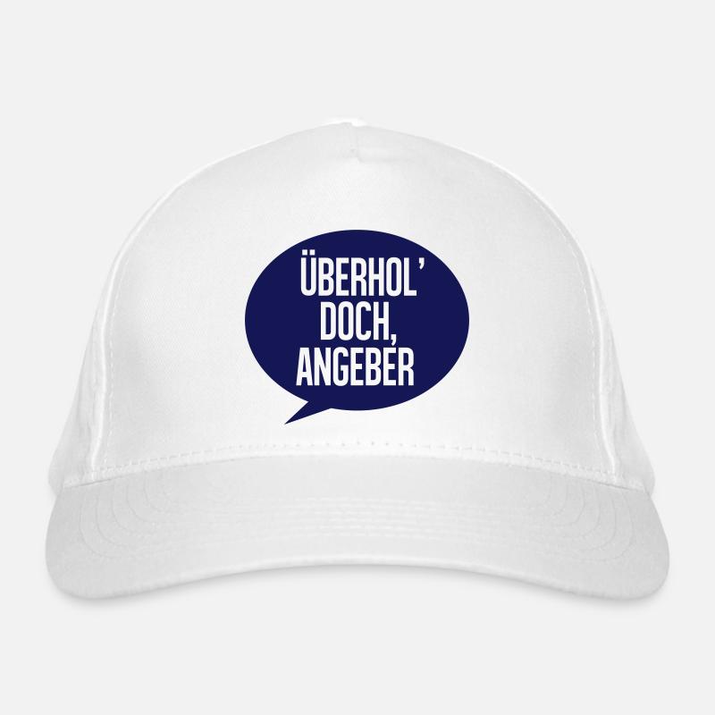 Überhol doch, Angeber Bio-Baseballkappe