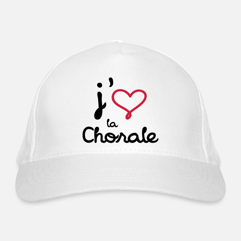 J'aime la Chorale Organic Baseball Cap