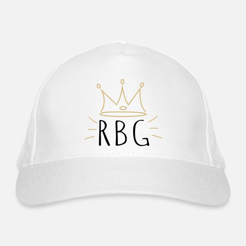 Battez-vous pour ce qui vous tient à cœur, RBG - Casquette classique bio - blanc