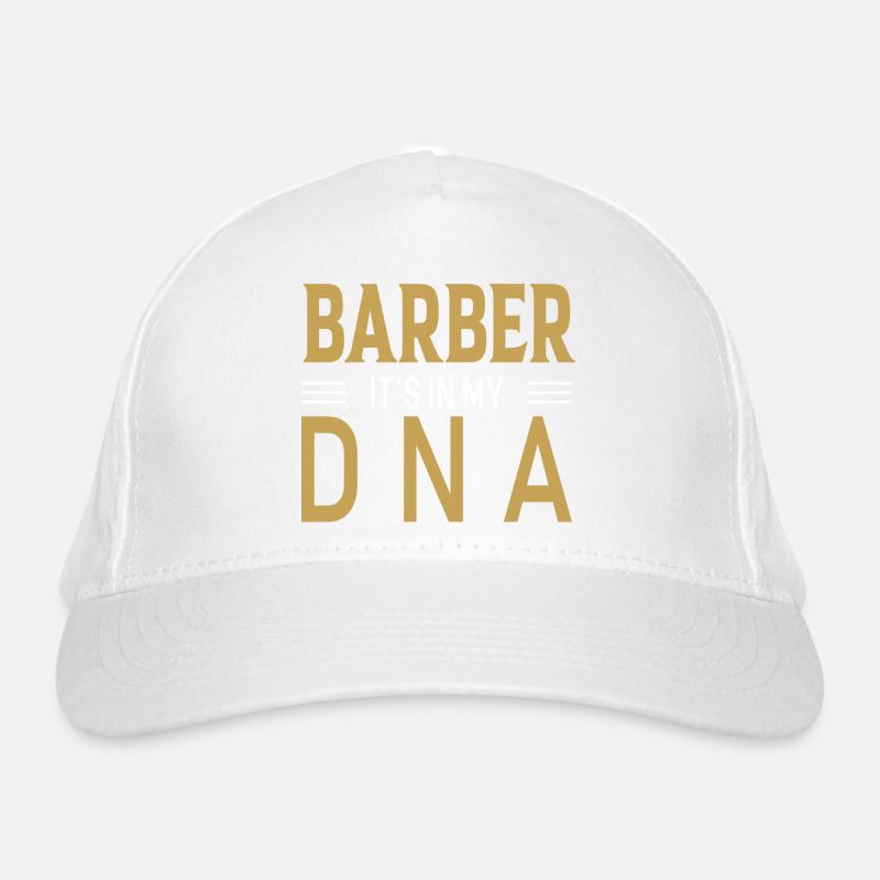 Design ADN Barber dans un style rétro Casquette classique bio