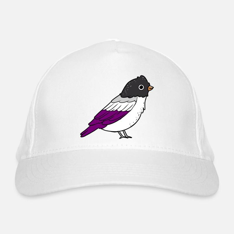 Asexueller Vogel Ace Pride Bio-Baseballkappe