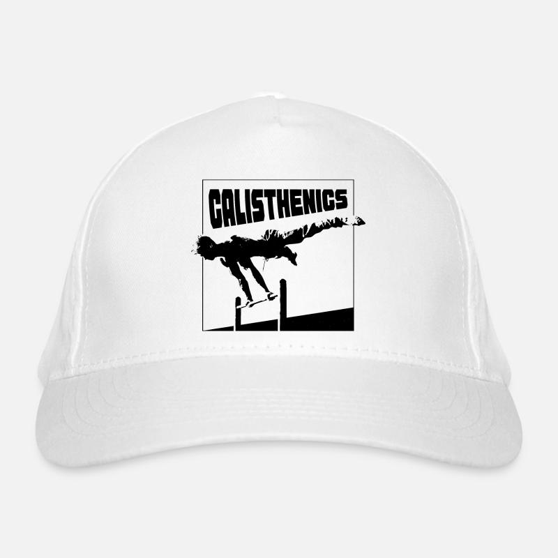 Calisthenics Planche Pose Silhouette Organic Baseball Cap