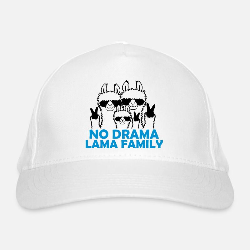 Eltern No Drama Llama Bio-Baseballkappe