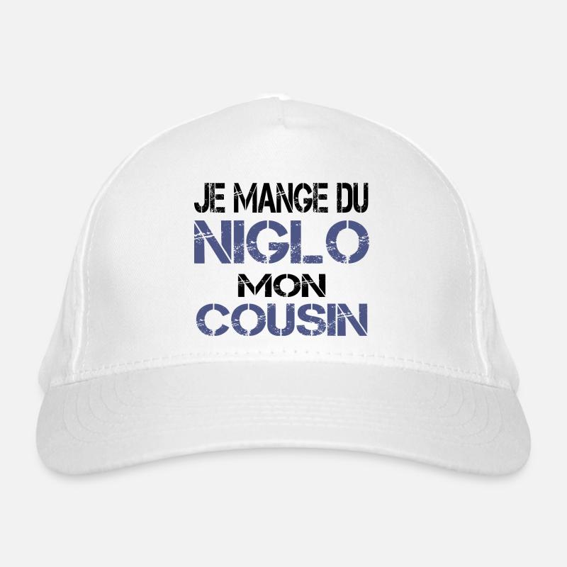 Je mange du Niglo Casquette classique bio
