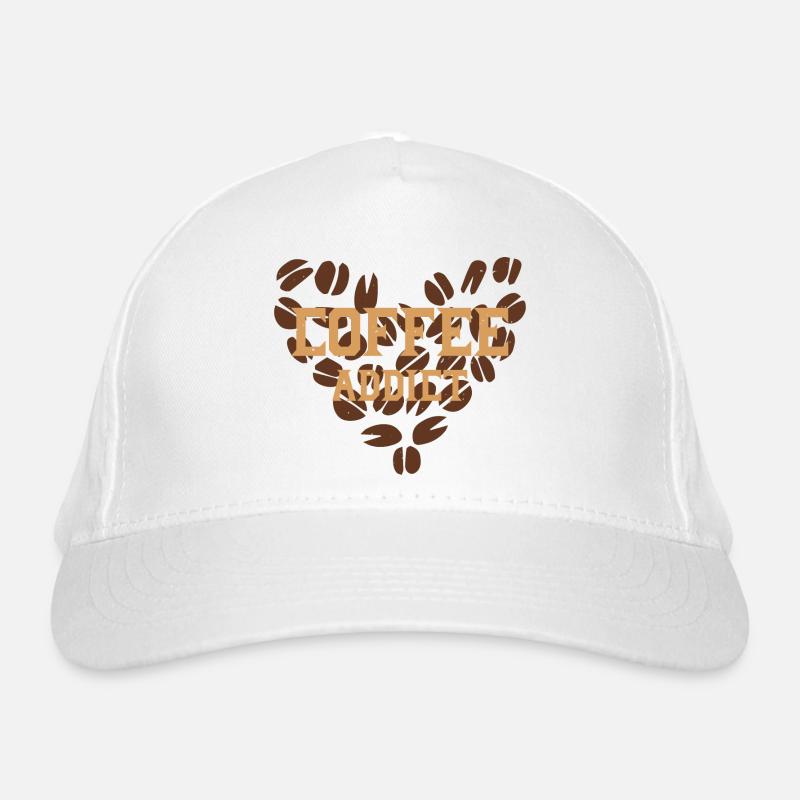 COFFEE ADDIET FUNNY Organic Baseball Cap