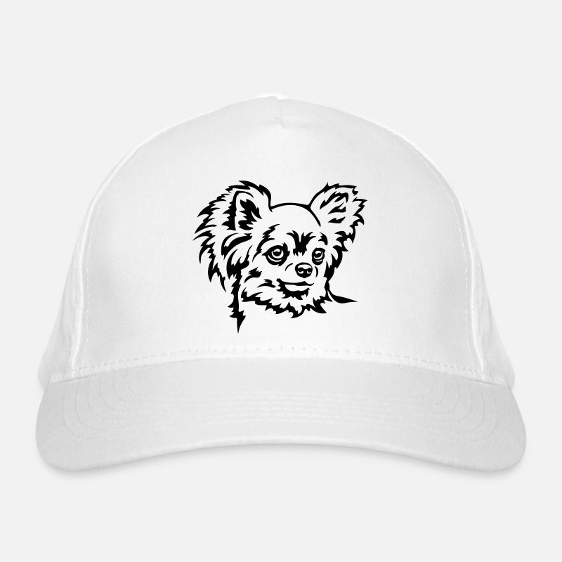 Chihuahua Head Organic Baseball Cap
