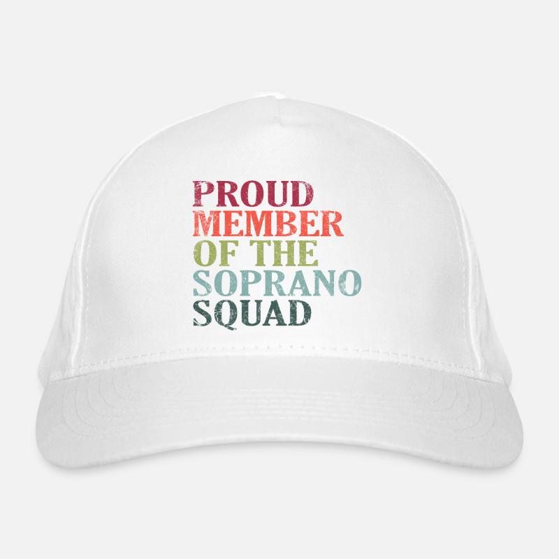 Fier membre de la Soprano Squad Vintage Casquette classique bio