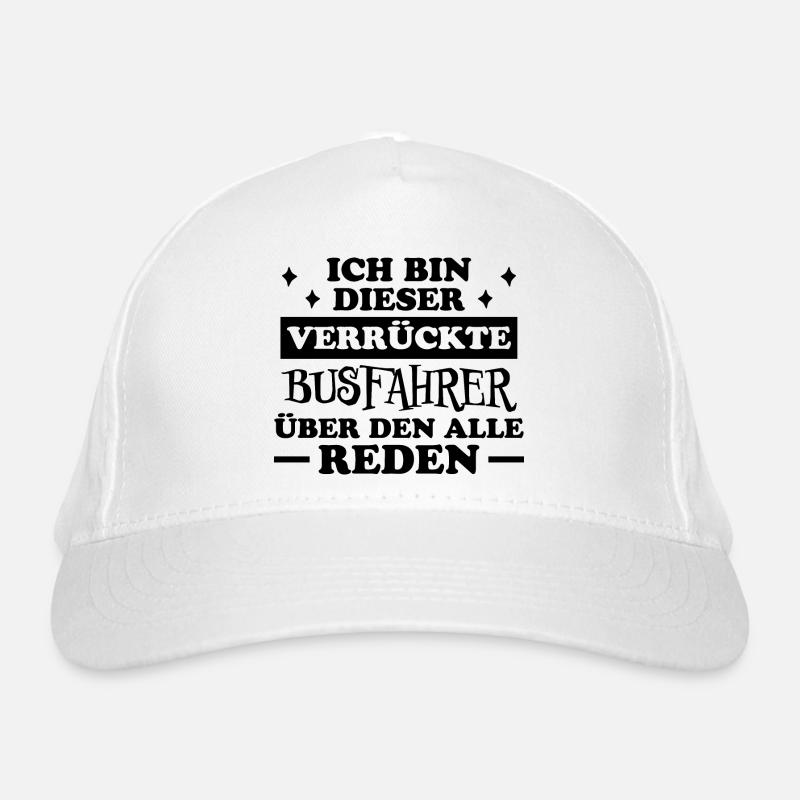 Busfahrer Beruf Lustiger Spruch Busfahrer Geschenk Bio-Baseballkappe