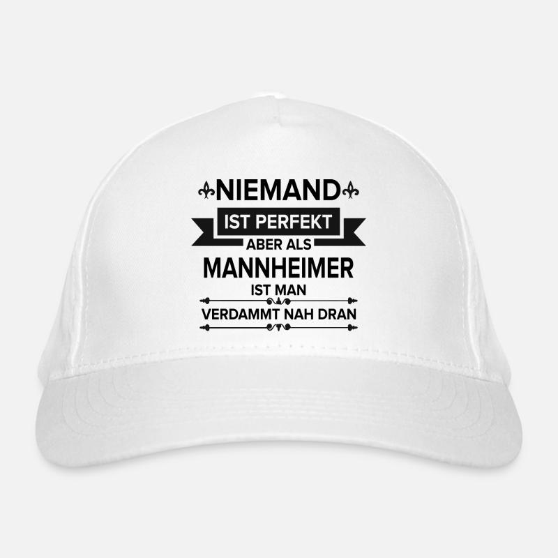 Mannheim Monnem Mannheimat Organic Baseball Cap