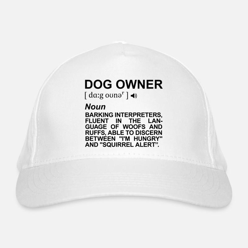 Hundehalter Definition Bio-Baseballkappe