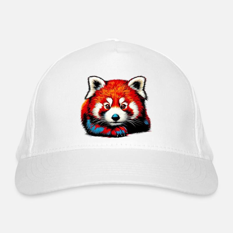 Kleiner Panda Bio-Baseballkappe