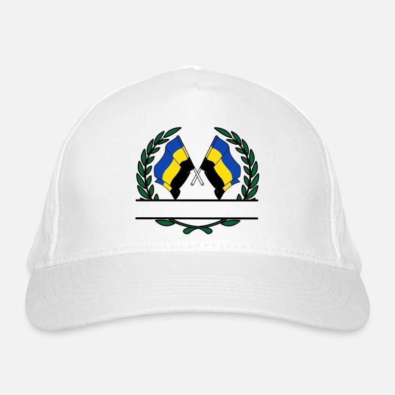Drapeaux de la province de Gueldre, bannière de couronne de laurier Casquette classique bio