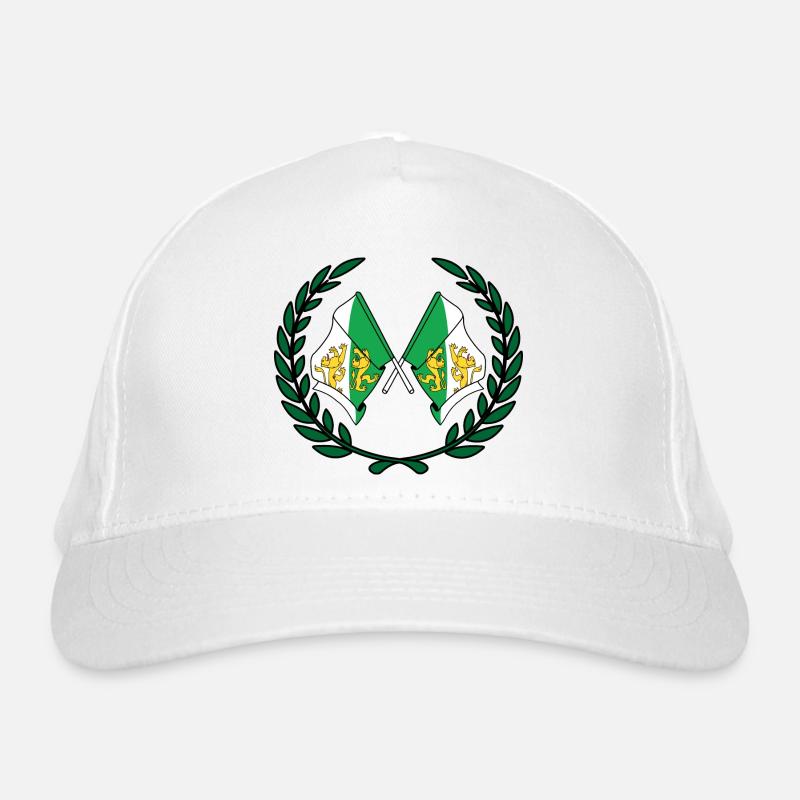 Drapeaux du comté de Thurgovie Suisse couronne de laurier Casquette classique bio