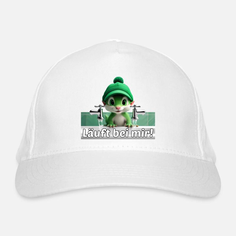 Animal vert Casquette classique bio
