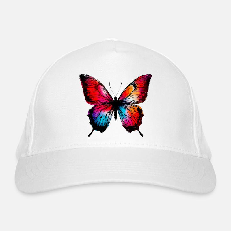 Butterfly Organic Baseball Cap