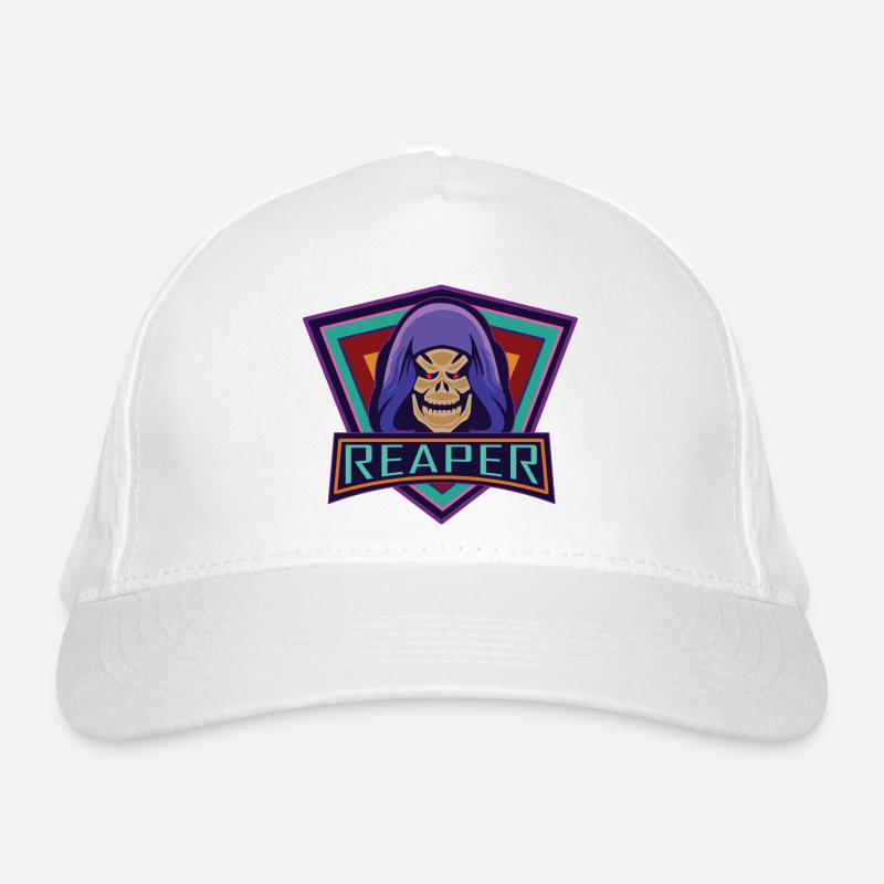 Grim Reaper Reaper. Organic Baseball Cap