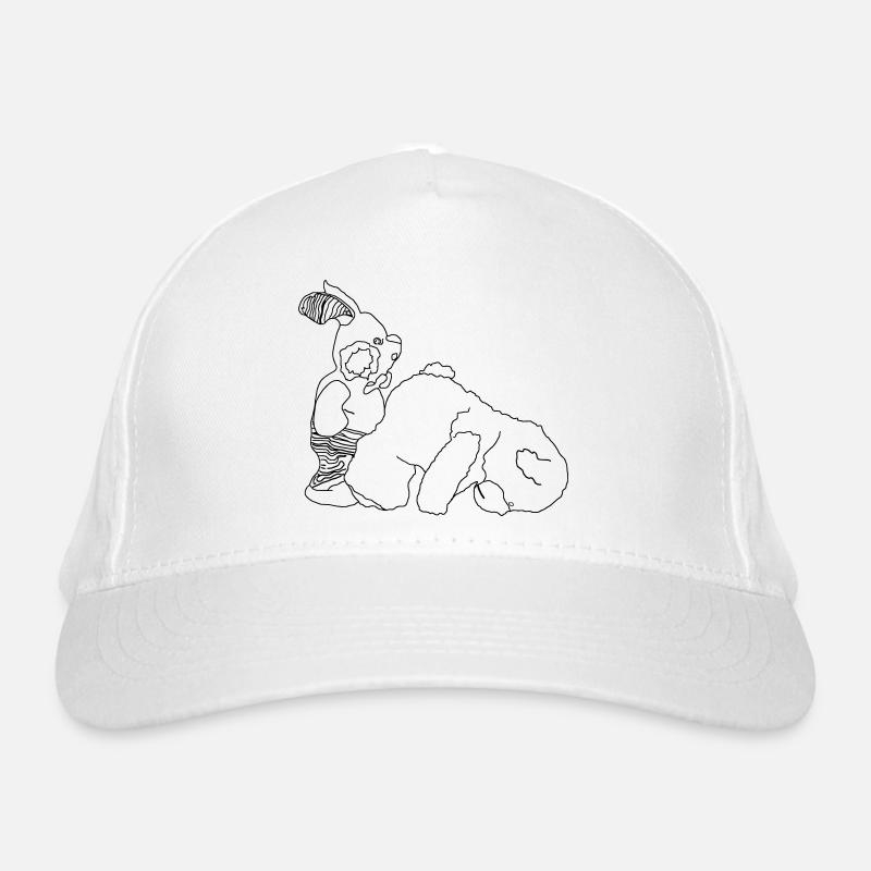 lapin ourson Casquette classique bio