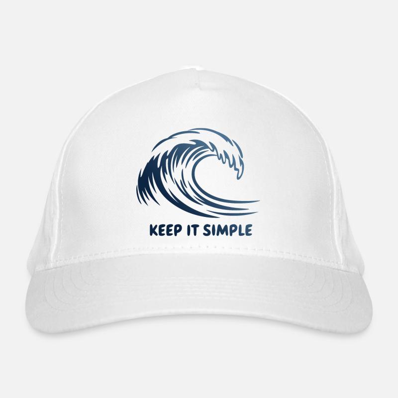 Keep It Simple Wave Organic Baseball Cap