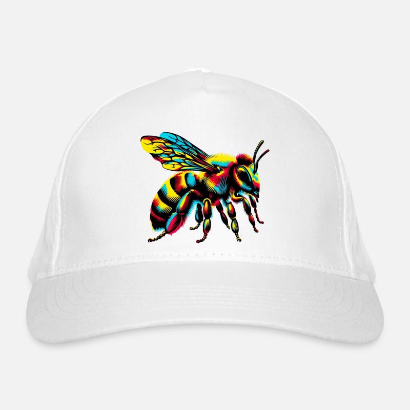 Biene Bio-Baseballkappe