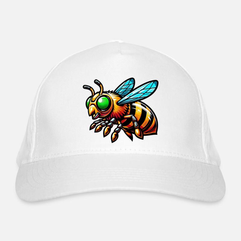 Biene Bio-Baseballkappe